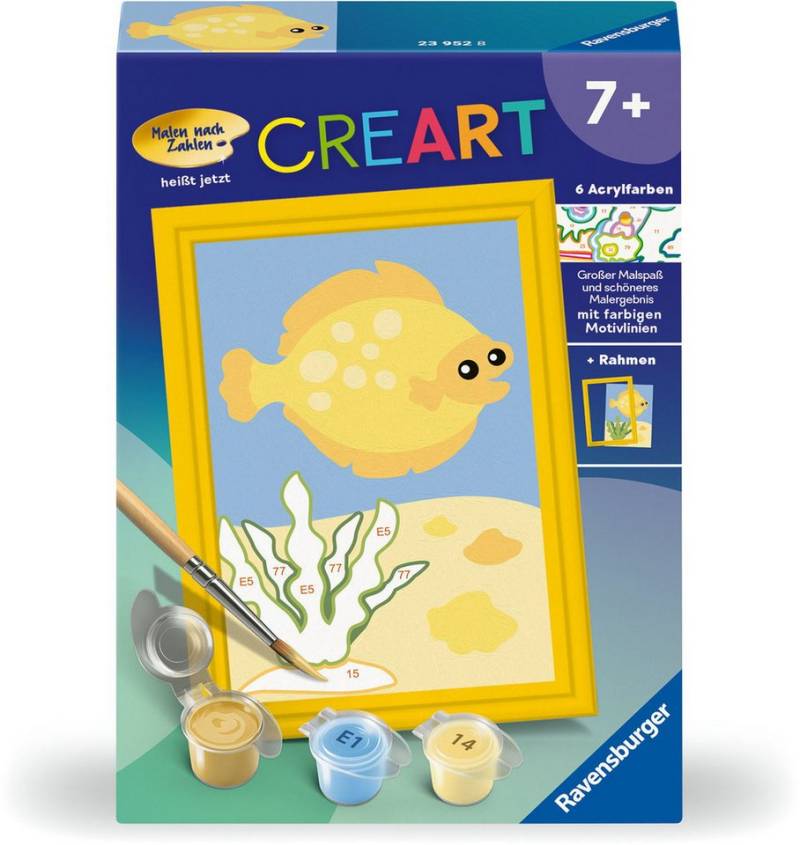 Ravensburger Malen nach Zahlen Malen nach Zahlen CREART Serie F Fröhlicher Fisch 23952 von Ravensburger