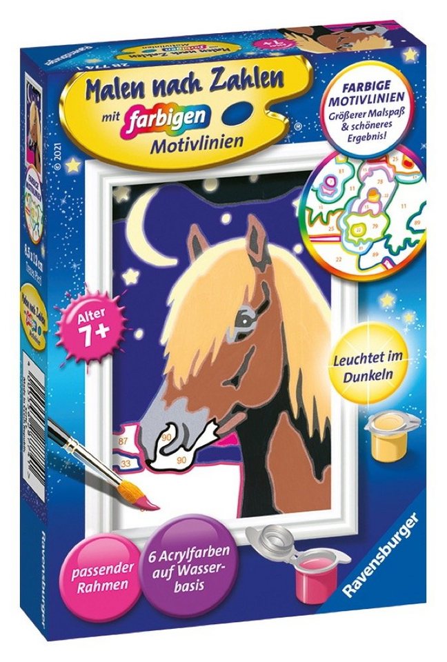 Ravensburger Malen nach Zahlen Malen nach Zahlen Classic Serie F Treues Pferd 28774 Ravensburger Malen nach Zahlen Malen nach Zahlen Classic Serie F Treues Pferd 28774 von Ravensburger