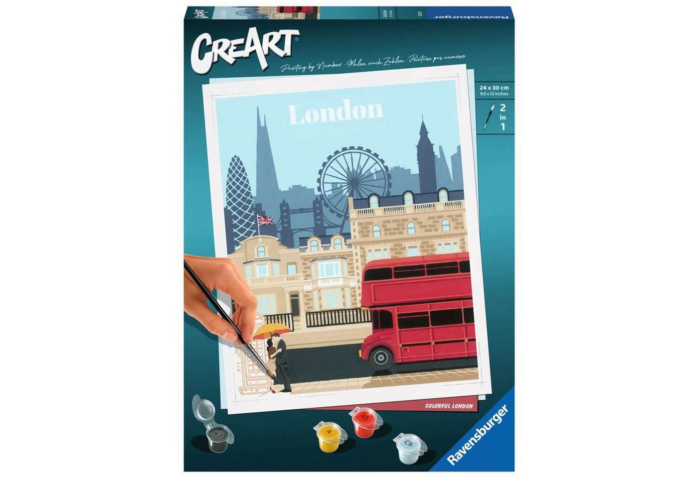 Ravensburger Malvorlage Ravensburger CreArt - Colorful London, Malen Ravensburger Malvorlage Ravensburger CreArt - Colorful London, Malen von Ravensburger