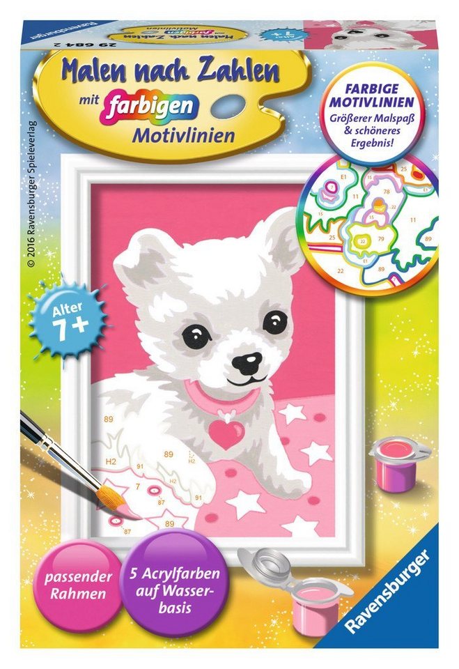 Ravensburger Malen nach Zahlen Ravensburger Malen nach Zahlen Classic Serie F Chihuahua 29684 Ravensburger Malen nach Zahlen Ravensburger Malen nach Zahlen Classic Serie F Chihuahua 29684 von Ravensburger