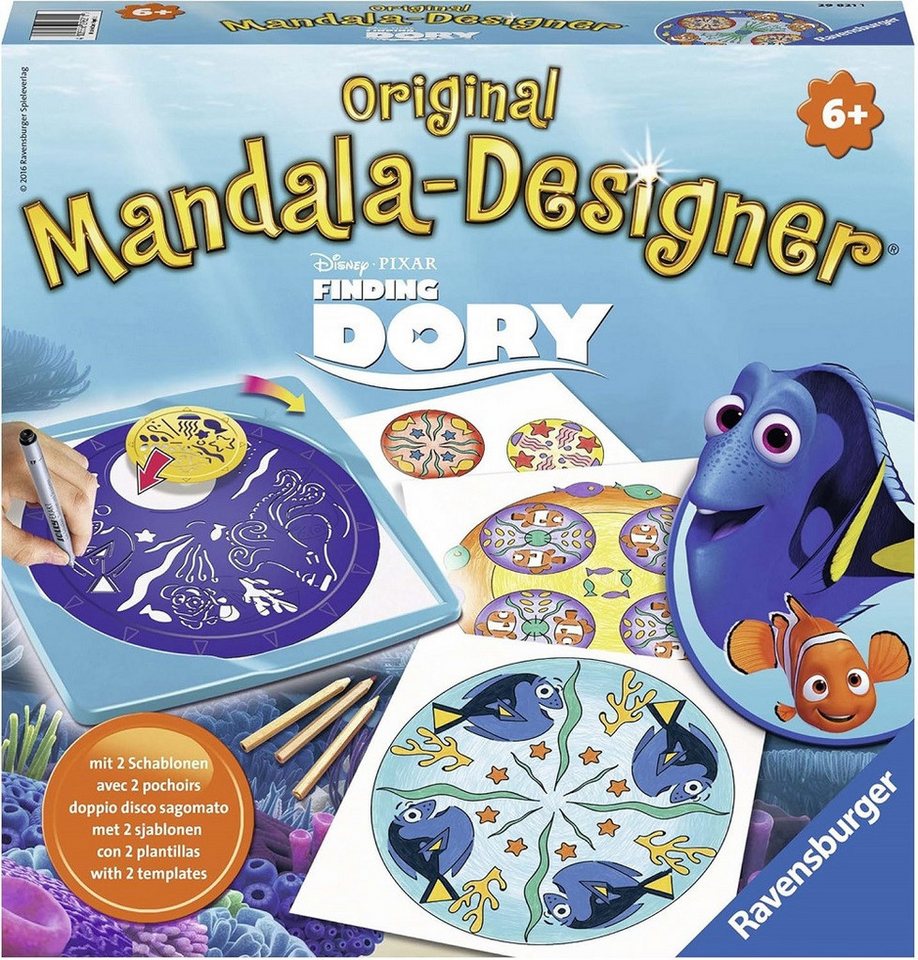 Ravensburger Mandala Designer, Mandalas, Spielzeug, Kunst, Handwerk, Kinder-Bastelsets, Zeichen und Malen, ideal als Geschenk Ravensburger Mandala Designer, Mandalas, Spielzeug, Kunst, Handwerk, Kinder-Bastelsets, Zeichen und Malen, ideal als Geschenk von Ravensburger