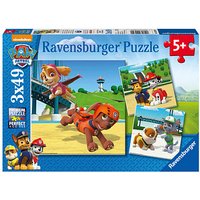 Ravensburger PAW Patrol Team auf 4 Pfoten Puzzle, 3 x 49 Teile von Ravensburger