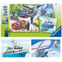 Ravensburger Polizeieinsatz Puzzle, 3 x 49 Teile Ravensburger Polizeieinsatz Puzzle, 3 x 49 Teile von Ravensburger