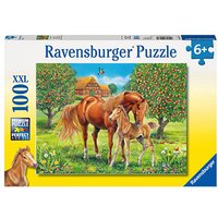 Ravensburger XXL Pferdeglück auf der Wiese Puzzle, 100 Teile Ravensburger XXL Pferdeglück auf der Wiese Puzzle, 100 Teile von Ravensburger