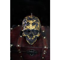 Gothic Skull Candle von RavenscroftMagicBox