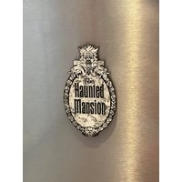 Haunted Mansion Logo Magnet - Individuell Anpassbar von RavenswoodDesignTeam