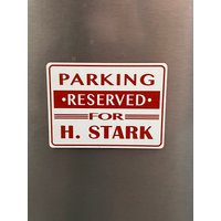 Personalisierbar Avengers Parkschild Magnet von RavenswoodDesignTeam