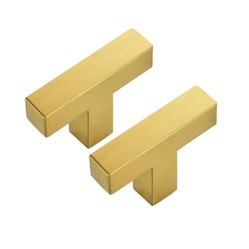 Ravinte 10 Stück Schrankgriffe 50mm Möbelgriffe Gold Griffe für Küchenschränke Schrankgriffe Quadratischer Griffe Möbel Rostfreier Edelstahl Türgriffef für Küchengriffe Ravinte 10 Stück Schrankgriffe 50mm Möbelgriffe Gold Griffe für Küchenschränke Schrankgriffe Quadratischer Griffe Möbel Rostfreier Edelstahl Türgriffef für Küchengriffe von Ravinte