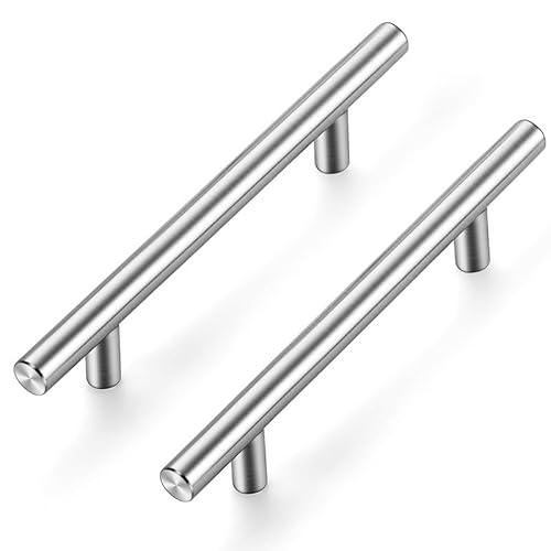 Ravinte 15 Stück Silber Möbelgriffe T Bar Griffe für Küchenschränke 102mm Lochzentrum Schrankgriffe Griffe Rostfreier Edelstahl Möbel Türgriffe Ravinte 15 Stück Silber Möbelgriffe T Bar Griffe für Küchenschränke 102mm Lochzentrum Schrankgriffe Griffe Rostfreier Edelstahl Möbel Türgriffe von Ravinte