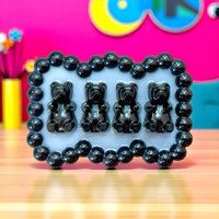 Black Gummy Bear 3D Wand Kunst Skulptur/Kunstharz Dopamin Deko Pop Art Kawaii Dekoration Black Gummy Bear 3D Wand Kunst Skulptur/Kunstharz Dopamin Deko Pop Art Kawaii Dekoration von RavishingRoosters