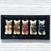 Gummibär Marmor Rauch 3D Kunstharz/Platzerbauch Kunst Fake Food Gummibärchen Dopamin Dekor Pop Art Wanddekoration Gummibär Marmor Rauch 3D Kunstharz/Platzerbauch Kunst Fake Food Gummibärchen Dopamin Dekor Pop Art Wanddekoration von RavishingRoosters