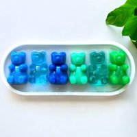 Gummy Bear Xlarge Blau Mint Farbverlauf 3D Resin Wand Kunst/Kawaii Fake Food Kunstharz Dopamin Dekor Pop Art Gummy Bear Xlarge Blau Mint Farbverlauf 3D Resin Wand Kunst/Kawaii Fake Food Kunstharz Dopamin Dekor Pop Art von RavishingRoosters