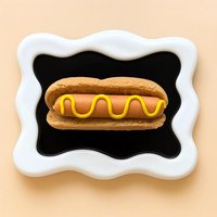 Hotdog 3D Kunstharz/60 Individuelle Farben/ Fake Food Wandkunst/ Hot Dog/ Bild/ Kitschige Kunst/ Dopamin Dekor/ Dog Skulptur Hotdog 3D Kunstharz/60 Individuelle Farben/ Fake Food Wandkunst/ Hot Dog/ Bild/ Kitschige Kunst/ Dopamin Dekor/ Dog Skulptur von RavishingRoosters