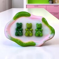 Pink Gummy Bear 3D Wand Kunst Skulptur/Kunstharz Bild Deko Food Gummy Bear Dopamin Pop Art Kawaii Pink Gummy Bear 3D Wand Kunst Skulptur/Kunstharz Bild Deko Food Gummy Bear Dopamin Pop Art Kawaii von RavishingRoosters