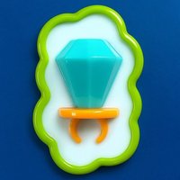 Ring Pop 9 "Rig Teal Lime 3D Resin Wand Kunst Skulptur/ Fake Candy/ Food/ Pop Art/ Wandsüßigkeit/ Lollipop Sucker/ Ring Pop 9 "Rig Teal Lime 3D Resin Wand Kunst Skulptur/ Fake Candy/ Food/ Pop Art/ Wandsüßigkeit/ Lollipop Sucker/ von RavishingRoosters