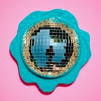 Teal Disco Ball Tropfenfänger Harz Wand Kunst | 3D Gewellte Glänzende Skulptur Funky Dopamin Dekor Kitschiges 20cmx20cm Kawaii Kunstskulptur Teal Disco Ball Tropfenfänger Harz Wand Kunst | 3D Gewellte Glänzende Skulptur Funky Dopamin Dekor Kitschiges 20cmx20cm Kawaii Kunstskulptur von RavishingRoosters