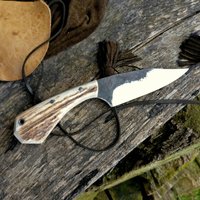 Kürschner, Jagd Kürschnermesser, Hirschgeweihmesser von Ravnoposeven