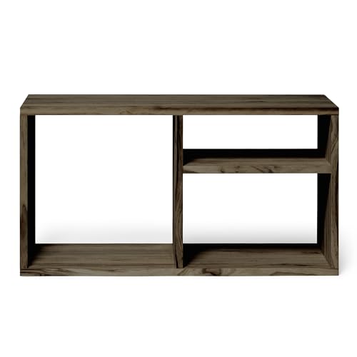 Raw Wood - Holzregal (75 x 40 x 30 cm) - Teshio Raw Gray - handgefertigt in Spanien von Raw Wood