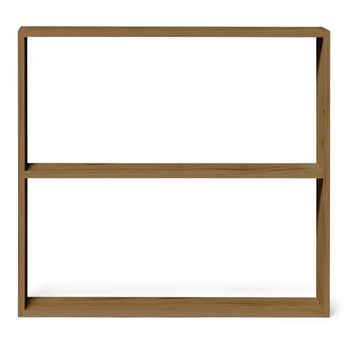Raw Wood - Holzregal 80 x 73,5 x 20 cm - Tsurugi Dark - handgefertigt in Spanien von Raw Wood