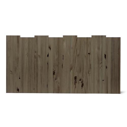 Raw Wood Kopfteil für Betten mit 170 und 180 cm, Kingsize, Massivholz, handgefertigt in Spanien, Haku Raw Gray Raw Wood Kopfteil für Betten mit 170 und 180 cm, Kingsize, Massivholz, handgefertigt in Spanien, Haku Raw Gray von Raw Wood