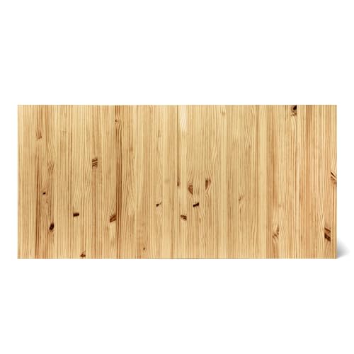 Raw Wood Kopfteil für Betten mit 170 und 180 cm Kingsize, Massivholz, handgefertigt in Spanien, Kita Oak von Raw Wood
