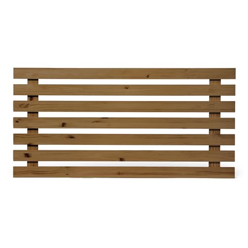 Raw Wood Kopfteil für Betten mit 90 und 100 cm Einzelbett, Massivholz, handgefertigt in Spanien, Aino Dark Raw Wood Kopfteil für Betten mit 90 und 100 cm Einzelbett, Massivholz, handgefertigt in Spanien, Aino Dark von Raw Wood