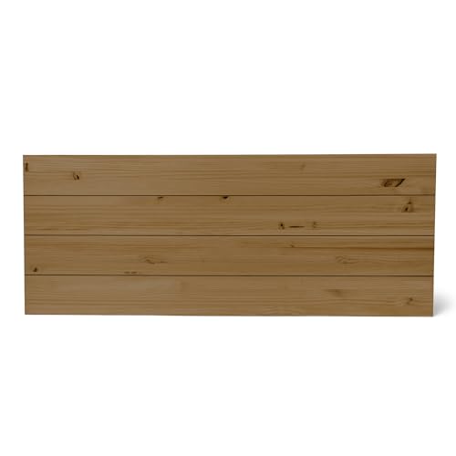 Raw Wood Kopfteil für Betten mit 90 und 100 cm Einzelbett, Massivholz, handgefertigt in Spanien, Hiyori Dark Raw Wood Kopfteil für Betten mit 90 und 100 cm Einzelbett, Massivholz, handgefertigt in Spanien, Hiyori Dark von Raw Wood