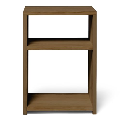 Raw Wood Nachttisch aus Holz, 35 cm – Tekari Dark – handgefertigt in Spanien Raw Wood Nachttisch aus Holz, 35 cm – Tekari Dark – handgefertigt in Spanien von Raw Wood