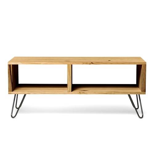 Raw Wood TV-Schrank, 90 cm, Hira Oak, handgefertigt in Spanien von Raw Wood