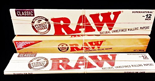 RAW Rolling Maschine 12 Inch Roller-30cm, Kunststoff, schwarz, L von Roll With Us Depot
