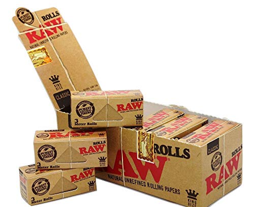 RAW Classic Rolls 12 Rollen a 3 m von RAW