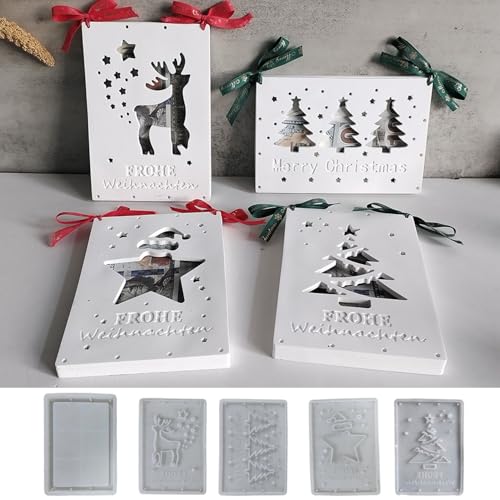 Silikonformen Gießformen Weihnachten Geldgeschenk, Silikonform Weihnachten Geschenkbox, Gießformen Silikon Tannenbaum Elch Sterne, Giessformen Silikon Weihnachten Tiere, Gipsformen Zum Gießen Silikonformen Gießformen Weihnachten Geldgeschenk, Silikonform Weihnachten Geschenkbox, Gießformen Silikon Tannenbaum Elch Sterne, Giessformen Silikon Weihnachten Tiere, Gipsformen Zum Gießen von RawWeFactic