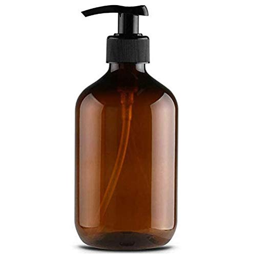 Rawisu Shampooflasche 1/2/4 PCS 500Ml Leere Seifenspender Flasche Vielseitige Nachfüllbare Pumpflasche Tropffreier Lotionsbehälter Handseifenspender für Küche Bad von Rawisu