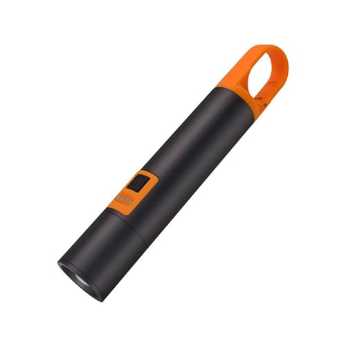 Rawrr LED Taschenlampe Aufladbar,Mini Torch mit 3 Lichtmodi,Superhelle Zoombare und Langer Betriebsdauer,Mit Wasserdichte und Haken Handlampe für Camping,Wandern,Outdoor,Notfäll von Rawrr