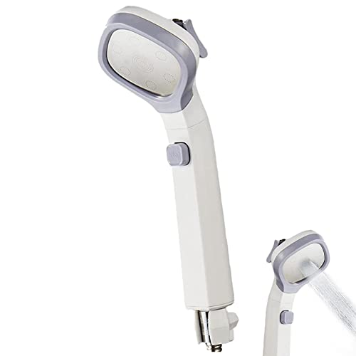 Abnehmbarer Duschkopf, Handbrause, Regenduschkopf mit 4 Sprühmodi, Duschkopf und Wasserenthärter für Bad und hartes Wasser von Raxove