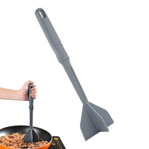 Burgerhacker, Fleischwolf, - und Mahlzeitenrührer, Antihaft-Mahlwerk, Fleischspatel aus Nylon in Lebensmittelqualität, Zerkleinerer Burgerhacker, Fleischwolf, - und Mahlzeitenrührer, Antihaft-Mahlwerk, Fleischspatel aus Nylon in Lebensmittelqualität, Zerkleinerer von Raxove