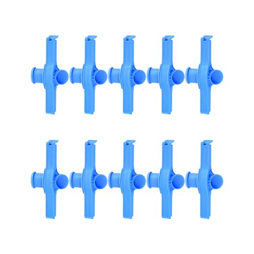 Chip-Clips für Lebensmittelverpackungen, Clips für Lebensmittelaufbewahrung, 10 Stück verhindern Verschütten, sicheres Design, Clips zum Versiegeln von Beuteln, Clips für von Raxove