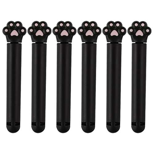 Clip-Set für Frischhaltebeutel, Clips für Lebensmittelaufbewahrungsbeutel, Packung mit 6 Clips für Snackbeutel in Form einer Katzenpfote, Cartoon-Clips Clip-Set für Frischhaltebeutel, Clips für Lebensmittelaufbewahrungsbeutel, Packung mit 6 Clips für Snackbeutel in Form einer Katzenpfote, Cartoon-Clips von Raxove