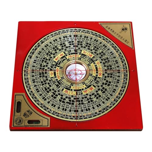 Feng Shui Kompass, Feng Shui Kompass Luo Pan Alloy Chinese Ancient Chinese Compass Navigation Compass, Chinese Decor Locket Divination Tools - Retro Portable Yang Ba für Büros, Home Feng Shui Kompass, Feng Shui Kompass Luo Pan Alloy Chinese Ancient Chinese Compass Navigation Compass, Chinese Decor Locket Divination Tools - Retro Portable Yang Ba für Büros, Home von Raxove