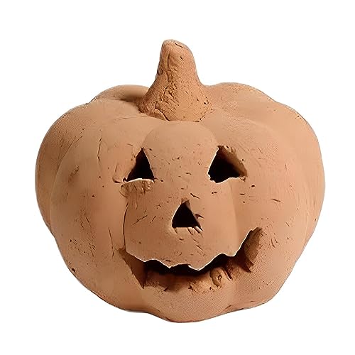 Feuerfester Halloweenkürbis, Kürbis-Ornament mit gruseligem Design, realistisch, , hitzebeständig, für Meetings, Veranstaltungen, Partys, Feuerstellenzubehör Feuerfester Halloweenkürbis, Kürbis-Ornament mit gruseligem Design, realistisch, , hitzebeständig, für Meetings, Veranstaltungen, Partys, Feuerstellenzubehör von Raxove