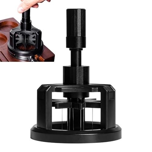 Kaffee-Nadelverteiler, Kaffee-Verteiler – Mehrzweck-Magnetverteiler für Espresso-Nadeln, manuelle Tampers aus Metall für Espresso, Rührwerkzeug für Kaffee von Raxove