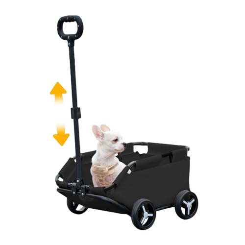 Kinderwagen für Käfig für Haustiere – Kinderwagen für Katzen mit einer Traglast von 7 kg | Leichter Kinderwagen für Hunde | Multifunktionaler Haustierwagen mit Rädern | Klappwagen P Kinderwagen für Käfig für Haustiere – Kinderwagen für Katzen mit einer Traglast von 7 kg | Leichter Kinderwagen für Hunde | Multifunktionaler Haustierwagen mit Rädern | Klappwagen P von Raxove