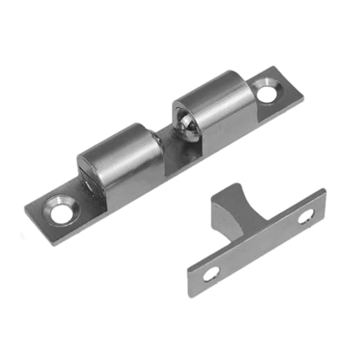 Kugeltürschloss, Schranktürriegel, Kugelriegel für Möbeltüren, mit Doppelrollen aus Messing – Kupferperlenschnalle für Schranktür, Beschläge für Kugeltürschloss, Schranktürriegel, Kugelriegel für Möbeltüren, mit Doppelrollen aus Messing – Kupferperlenschnalle für Schranktür, Beschläge für von Raxove