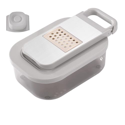 Manueller Zerkleinerer für Lebensmittel, Gemüseschneider, multifunktionaler Zwiebelschneider und Zerkleinerer für Lebensmittel, tragbarer Küchenzerkleinerer für Zwiebeln Manueller Zerkleinerer für Lebensmittel, Gemüseschneider, multifunktionaler Zwiebelschneider und Zerkleinerer für Lebensmittel, tragbarer Küchenzerkleinerer für Zwiebeln von Raxove