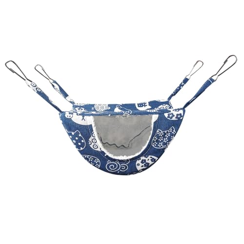 Hängematte für Frettchen, Kissen für Hundehütte für Zuckerflugzeuge, Hängematte zum Verstecken für Meerschweinchen für Hamster Eichhörnchen Frettchen Chinchilla Ratte von Raxove