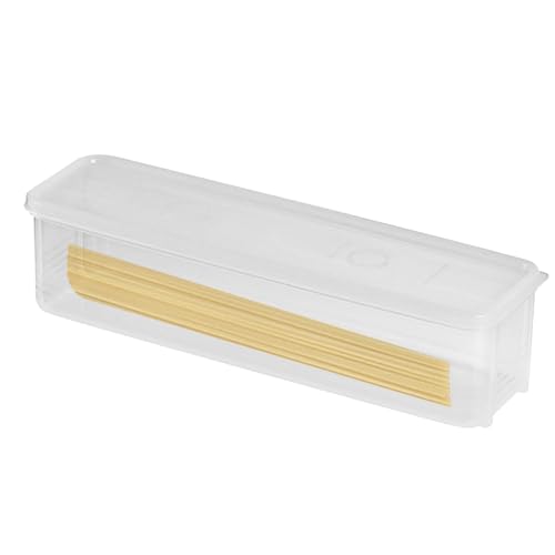 Raxove Pasta-Aufbewahrungsbehälter – Spaghetti-Nudelbehälter | Lange Nudel-Aufbewahrungsbox für Spaghetti, Vorratsdosen für Nudeln in der Küche, luftdichtes Spaghettiglas für Nudeln, Küche, Schrank Raxove Pasta-Aufbewahrungsbehälter – Spaghetti-Nudelbehälter | Lange Nudel-Aufbewahrungsbox für Spaghetti, Vorratsdosen für Nudeln in der Küche, luftdichtes Spaghettiglas für Nudeln, Küche, Schrank von Raxove
