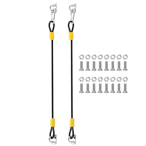 Schloss für Mülltonnendeckel, Set mit 2 Kabeln, gummibeschichtet, für Zuhause, Arbeitsplatz Schloss für Mülltonnendeckel, Set mit 2 Kabeln, gummibeschichtet, für Zuhause, Arbeitsplatz von Raxove