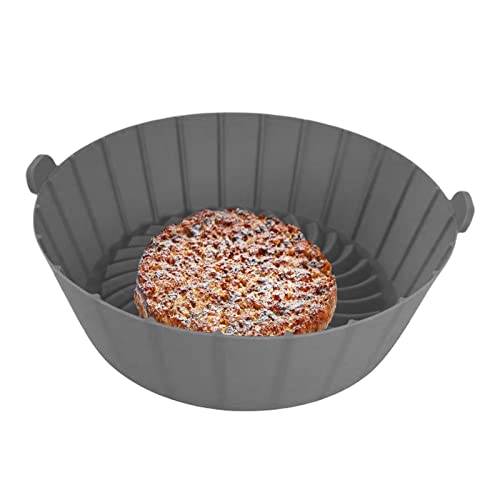 Silikon- , 21 cm/18 cm, Silikon-Backblech, hitzebeständiger Silikonkorb, Silikon-Backutensilien für Luftfritteuse Silikon- , 21 cm/18 cm, Silikon-Backblech, hitzebeständiger Silikonkorb, Silikon-Backutensilien für Luftfritteuse von Raxove