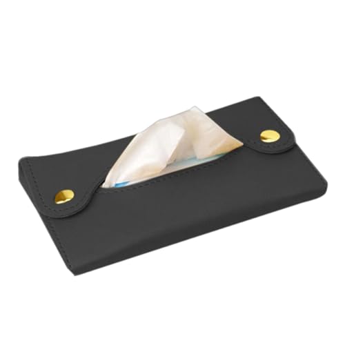 Taschentuch-Tragetasche – Taschentuchtasche | Papierhandtuch PU kleine Ledertasche, einfache und stilvolle Auto-Papier-Aufbewahrungstasche für Zuhause, unterwegs und, Outdoor-Wandern und von Raxove