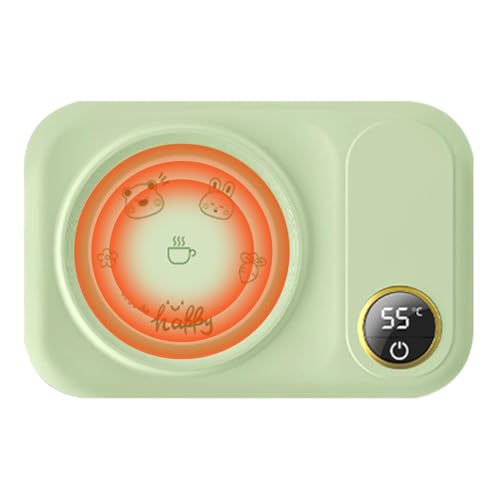 Thermostat-Tassenwärmer Elektrischer Getränkewärmer | Tisch-Getränkewärmer - Tisch-Tassenwärmer mit DREI Geschwindigkeiten Temperaturregelung für Milch, Kaffee und Tee Thermostat-Tassenwärmer Elektrischer Getränkewärmer | Tisch-Getränkewärmer - Tisch-Tassenwärmer mit DREI Geschwindigkeiten Temperaturregelung für Milch, Kaffee und Tee von Raxove